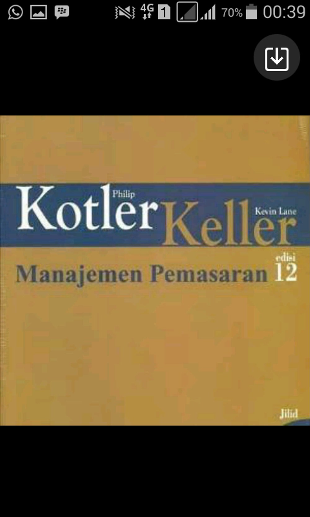 Buku Manajemen Pemasaran Philip Kotler Edisi 13 Jilid 1